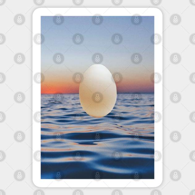 The Egg of Truth Sticker by SilentSpace